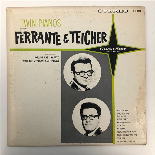Ferrante and Teicher Twin Pianos Album