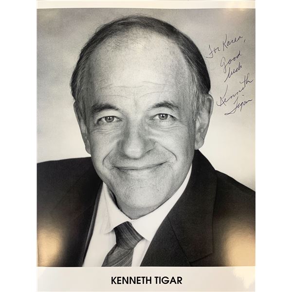 Man From Atlantis Kenneth Tigar signed photo