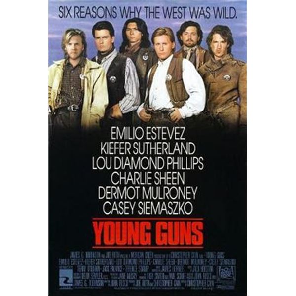 Young Guns original movie poster