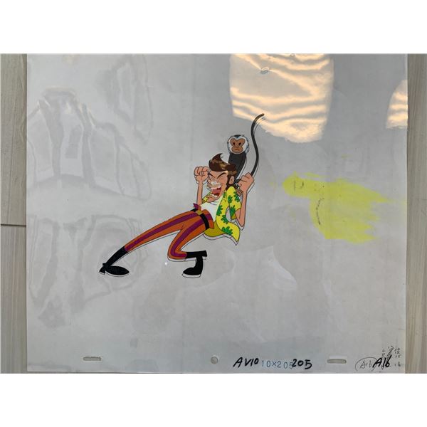 Ace Ventura original artwork and cel