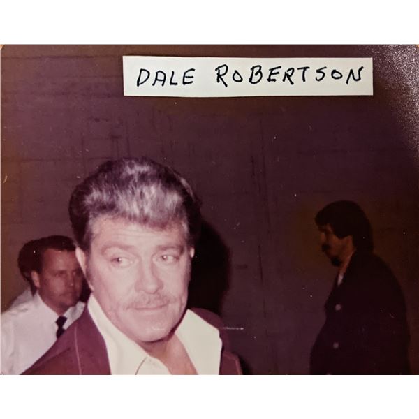Dale Robertson original photo