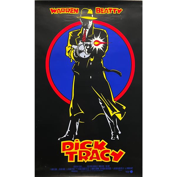 Dick Tracy 1990 original double-sided movie poster