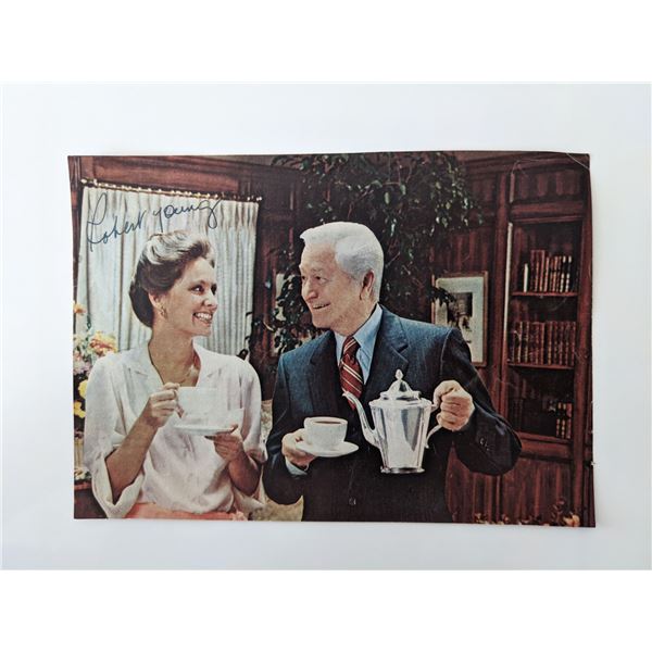 Robert  Young signed photo