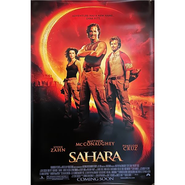 Sahara 2005 original movie poster