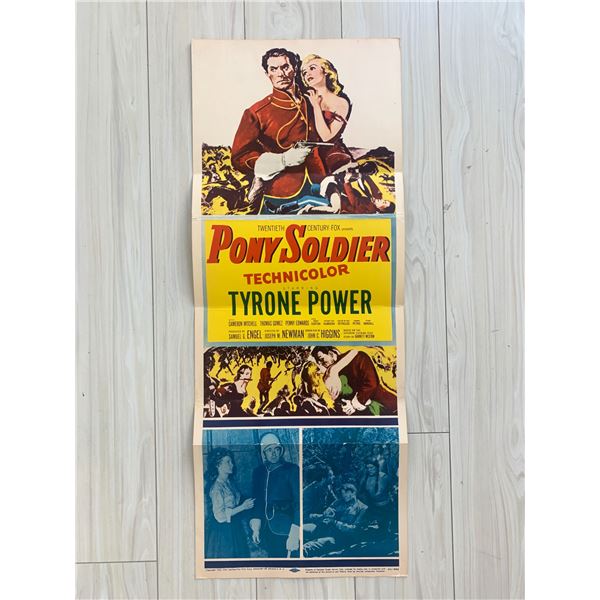 Pony Soldier original 1952 vintage movie poster
