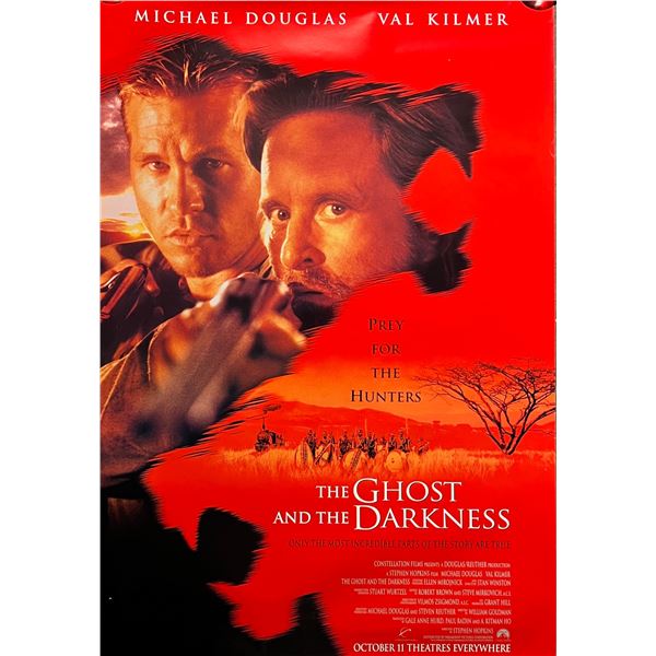 The Ghost and the Darkness 1996 original movie poster