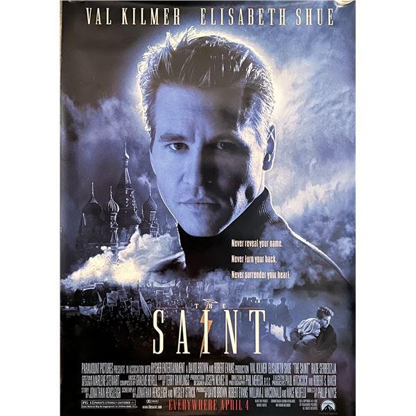 The Saint 1996 original movie poster