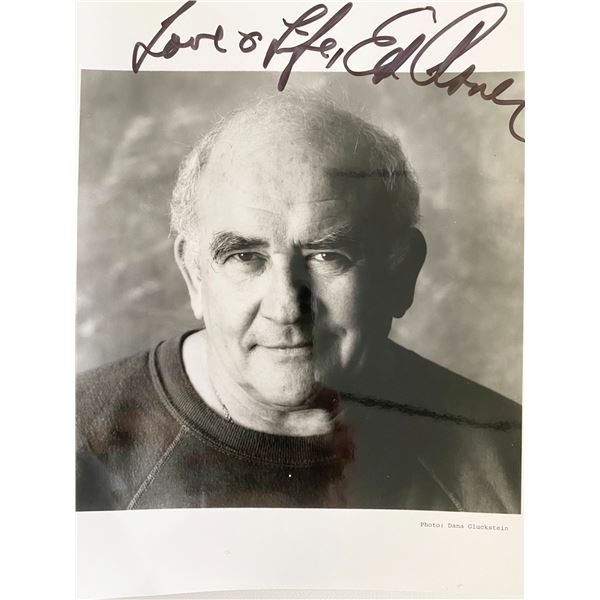 Ed Asner signed photo