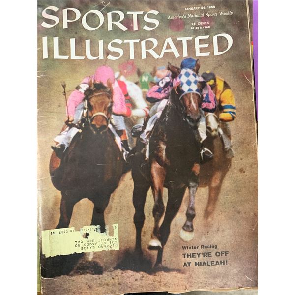 Sports Illustrated Magazine 1959 Winter Racing Issue