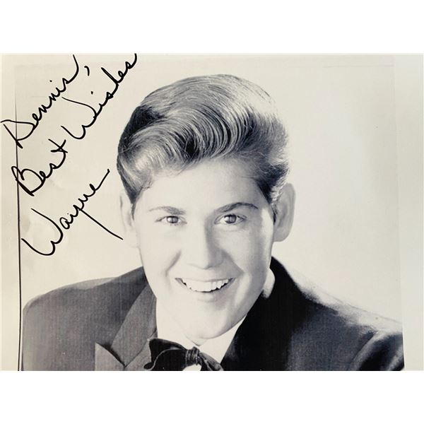 Wayne Newton signed photo