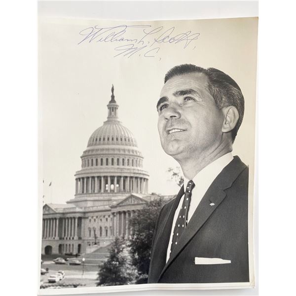 Senator William L. Scott signed photo