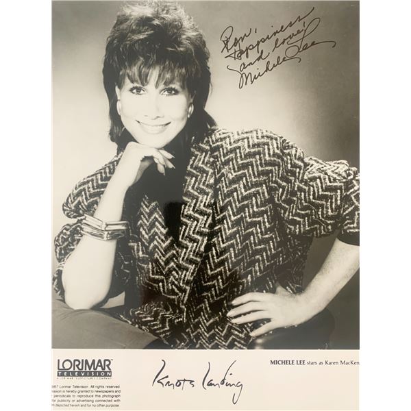 Michele Lee signed photo