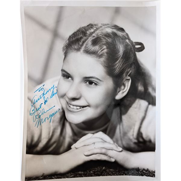 Robin Morgan signed photo