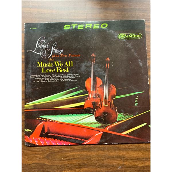 Living Strings Plus Two Pianos Play Music We All Love Best Album