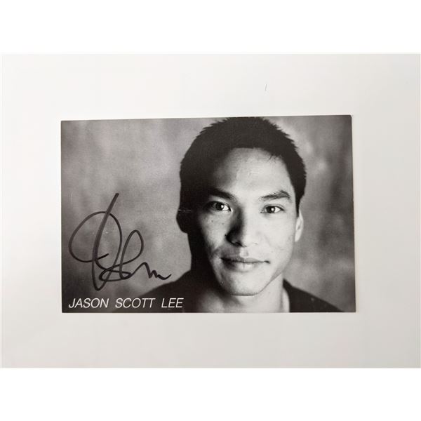 Jason Scott Lee signed photo