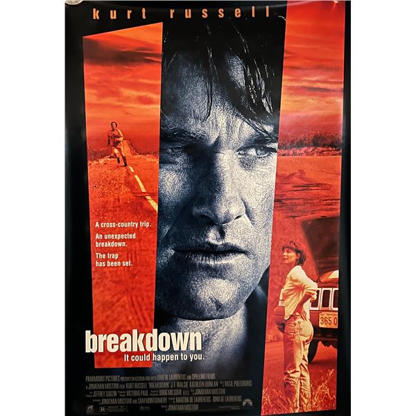 Breakdown 1997 original movie poster