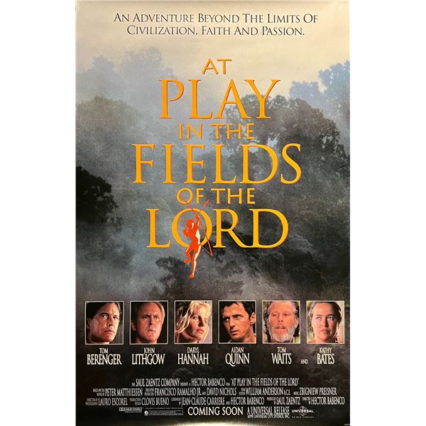 At Play in the Fields of the Lord 1991 original movie poster