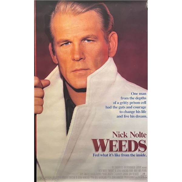 Weeds 1987 original movie poster