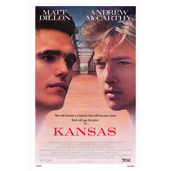 Kansas 1988 original movie poster