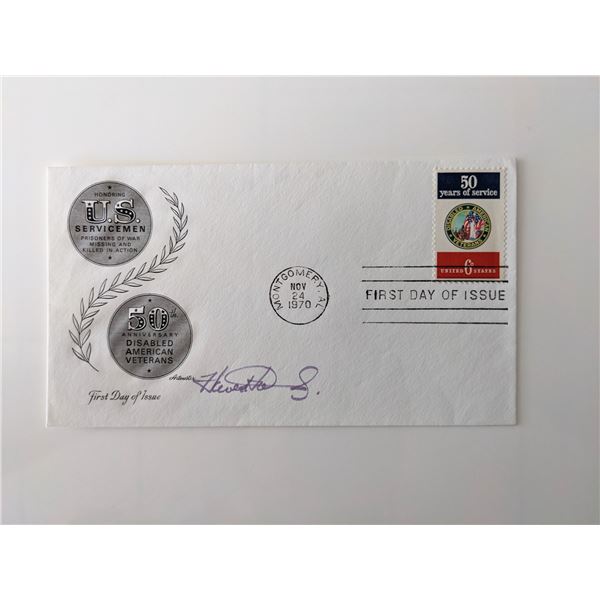 1970 Signed First Day Cover -  US Servicemen - Montgomery, AL