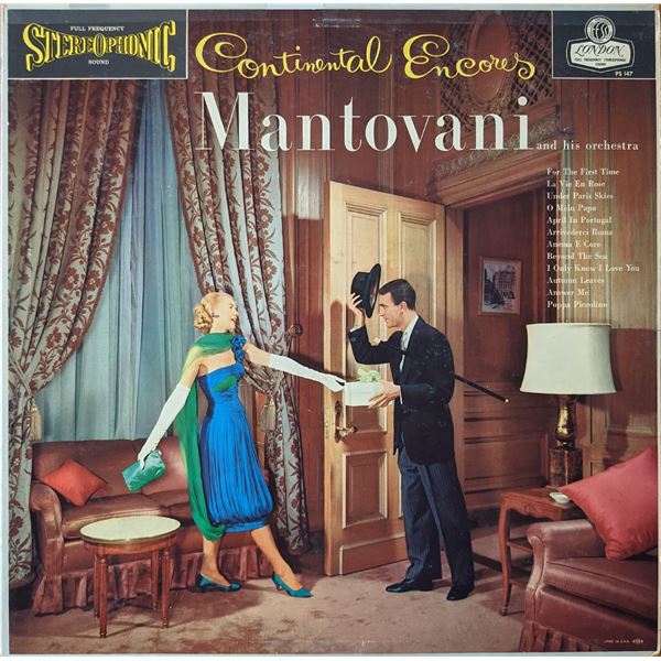 Mantovani and his Orchestra Continental Encores Album