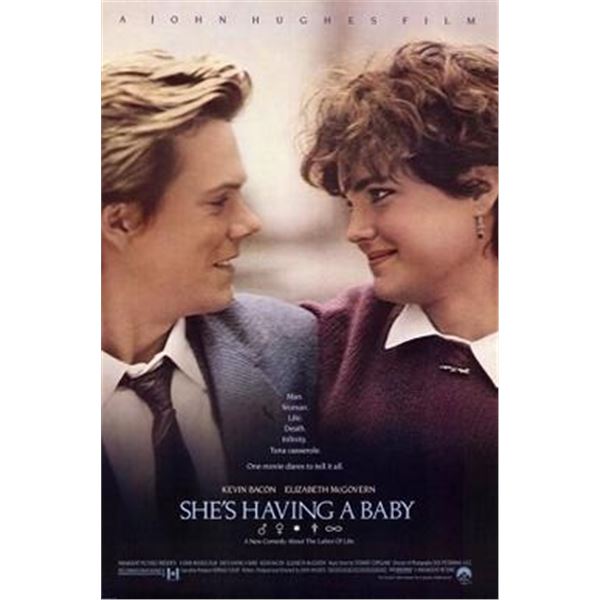 She's Having a Baby 1988 original movie poster