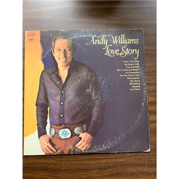 Love Story Andy Williams Album