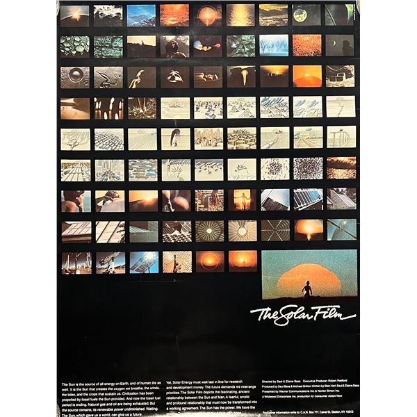 The Solar Film 1980 original movie poster