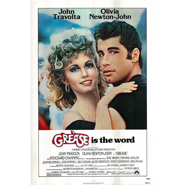 Grease Original 1978 Vintage One Sheet Poster
