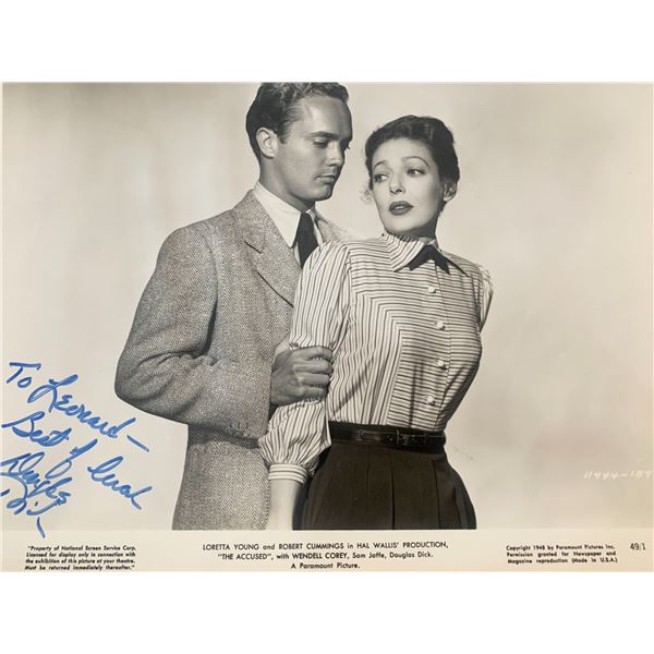 The Accused Douglas Dick signed movie photo