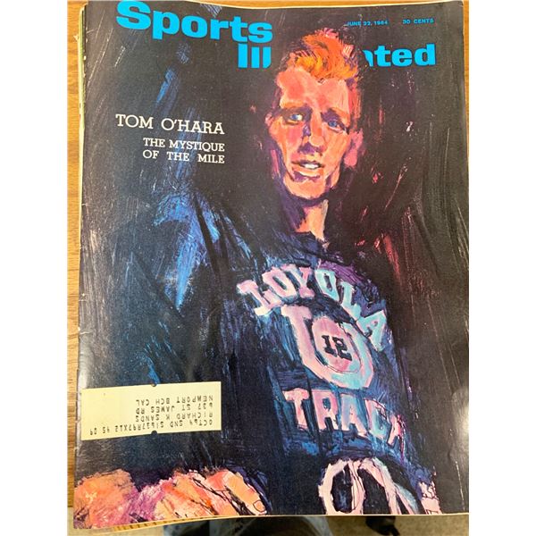 Sports Illustrated Magazine 1964  Tom O'Hara Issue