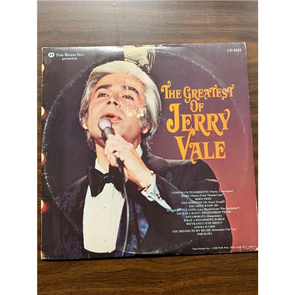 The Greatest Of Jerry Vale Album