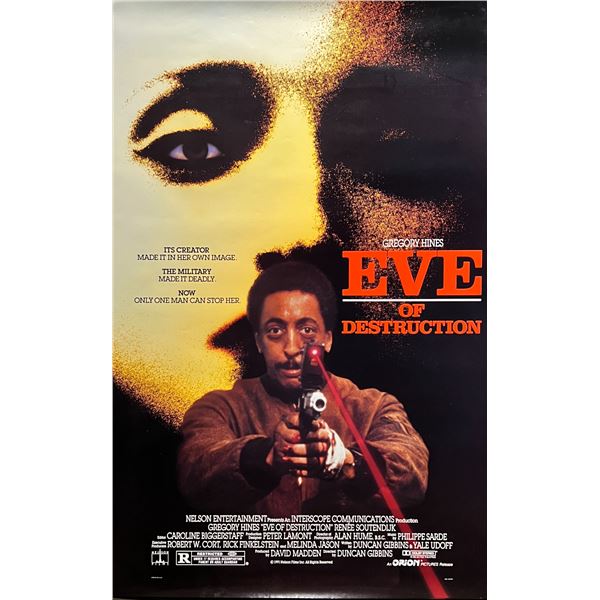 Eve of Destruction 1991 original double-sided movie poster