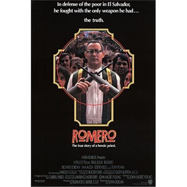Romero 1989 original movie poster