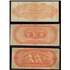 Image 1 : Group of (3) Louisiana Obsolete Bank Notes, 1860-1862,