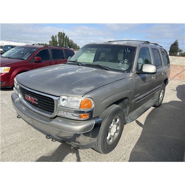 2001 Gmc Yukon