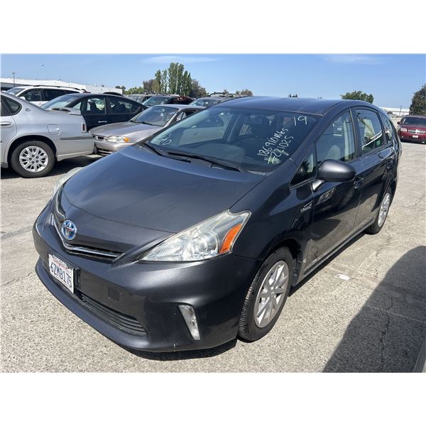 2013 Toyota Prius v