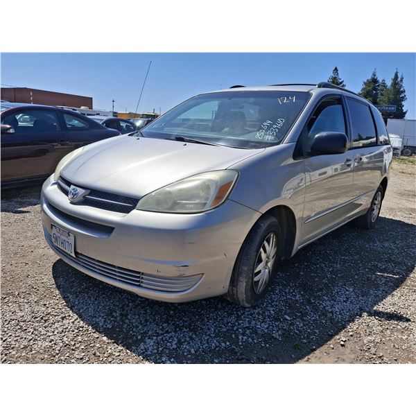 2005 Toyota Sienna