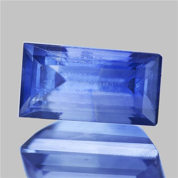 Natural Baguette  Bi Color Blue Sapphire {VVS}