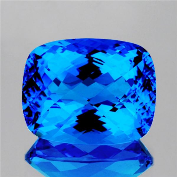 Natural Swiss Blue Topaz {Flawless-VVS}