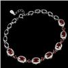 Image 1 : Natural Pigeon Blood Red Ruby Bracelet