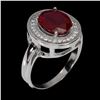Image 2 : Natural Pigeon Blood Red Ruby Ring