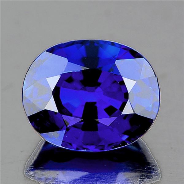 Natural Intense Purple Blue Sapphire [Flawless-VVS]
