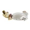 Image 6 : Retro Solid 14K Tri Gold 3D Duck Bird Pin Brooch w/ 0.20 ctw Round Brilliant Rub