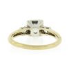 Image 6 : Vintage 14k Two Tone Gold 0.68 ctw Old European Diamond Solitaire Engagement Rin