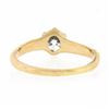 Image 7 : Antique Victorian 14k Gold 0.46 ctw GIA Old European Diamond Petite Solitaire Ri