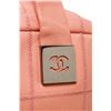 Image 5 : Chanel Pink Leather Chocolate Bar Shoulder Bag