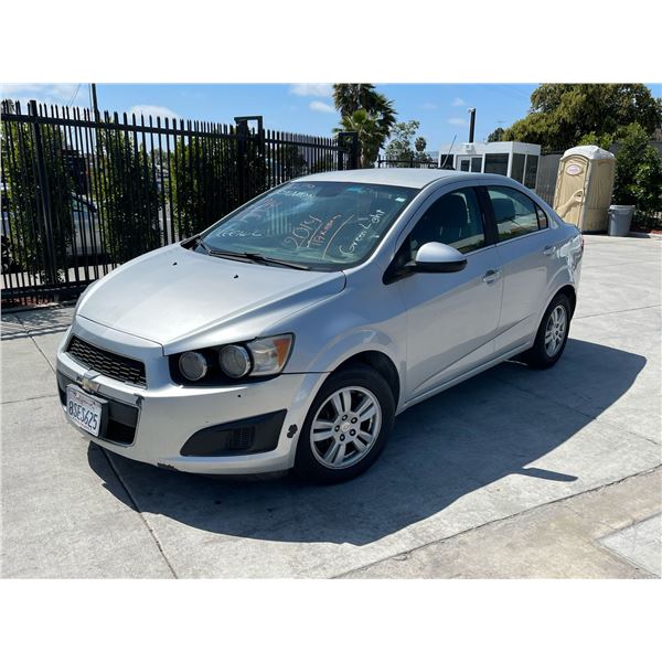 CHEV SONIC 2014 T-DONATION