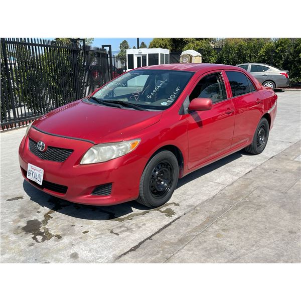 TOYT COROLLA 2010 SALV T/DONATION