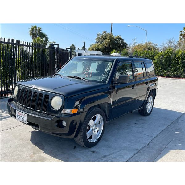 JEEP PATRIOT 2010 SALV T/DONATION